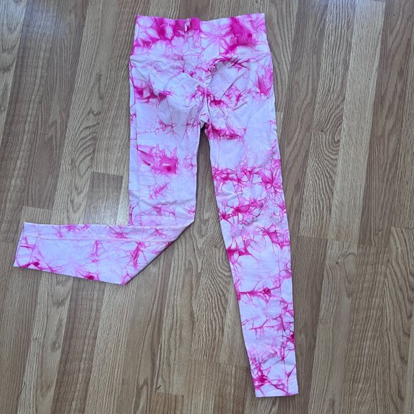 Better Bodies Tie Dye Pink and White Leggings - Size M - Picture 5 of 5